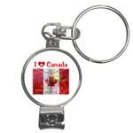 Truly Canadian Nail Clippers Key Chain
