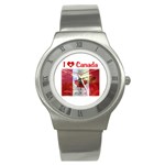 Truly Canadian Stainless Steel Watch