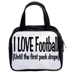 I LOVE Football Classic Handbag (Two Sides)