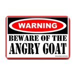 Beware Angry Goat Small Doormat