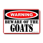Beware Goats Small Doormat