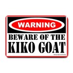 Beware Kiko Goat Small Doormat