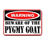 Beware Pygmy Goat Small Doormat