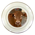 Brown Cow  0003 Porcelain Plate