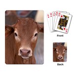Brown Cow  0003 Playing Cards Single Design