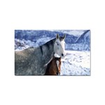 Winter Horses 0004 Sticker (Rectangular)