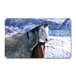Winter Horses 0004 Magnet (Rectangular)