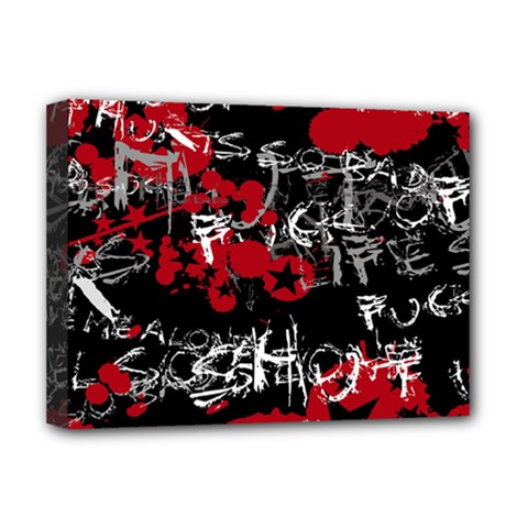 Emo Graffiti Deluxe Canvas 16  x 12  (Stretched)  from ArtsNow.com