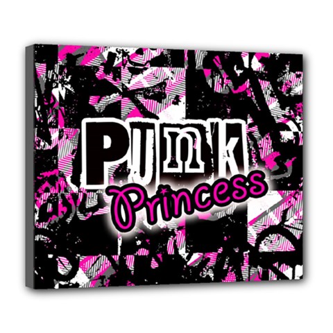 Punk Princess Deluxe Canvas 24  x 20  (Stretched) from ArtsNow.com