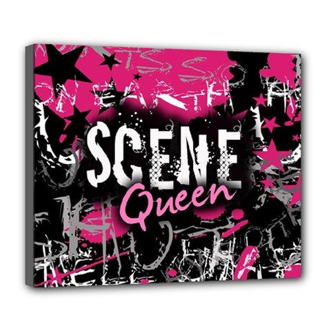 Scene Queen Deluxe Canvas 24  x 20  (Stretched) from ArtsNow.com