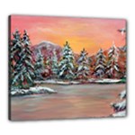  Jane s Winter Sunset   by Ave Hurley of ArtRevu ~ Canvas 24  x 20  (Stretched)