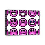 Chronic Pain Emoticons Mini Canvas 7  x 5  (Framed)