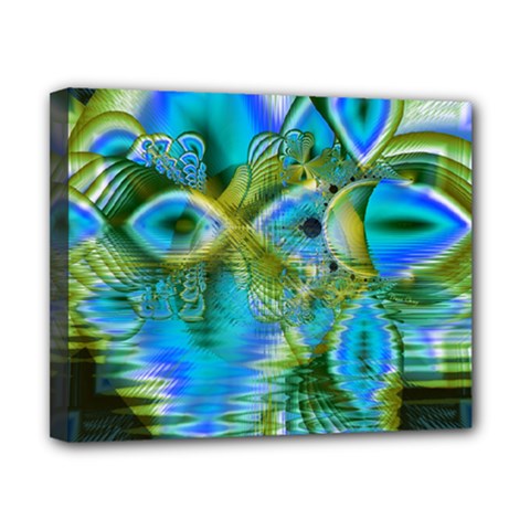 Mystical Spring, Abstract Crystal Renewal Canvas 10  x 8  (Framed) from ArtsNow.com