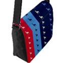 Flap Closure Messenger Bag (L) 