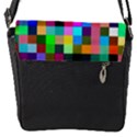 Flap Closure Messenger Bag (S) 