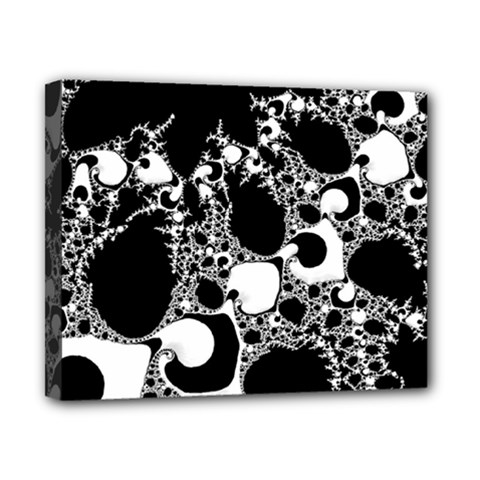 Special Fractal 04 B&w Canvas 10  x 8  (Framed) from ArtsNow.com