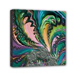 Special Fractal 02 Purple Mini Canvas 6  x 6  (Framed)