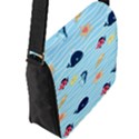 Flap Closure Messenger Bag (L) 