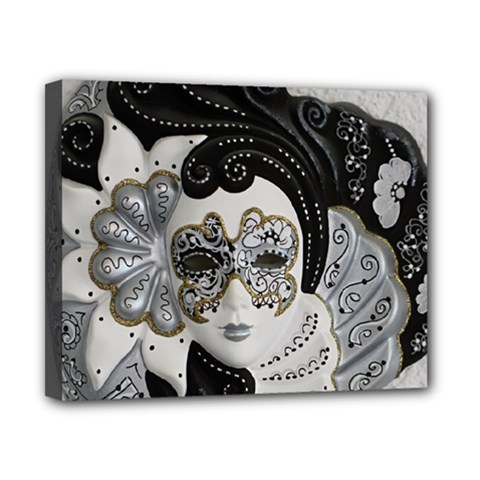 Venetian Mask Canvas 10  x 8  (Framed) from ArtsNow.com