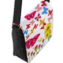 Flap Closure Messenger Bag (L) 