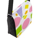 Flap Closure Messenger Bag (L) 