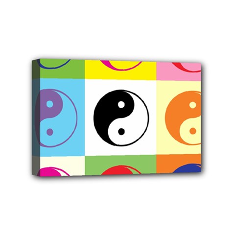 Ying Yang   Mini Canvas 6  x 4  (Framed) from ArtsNow.com