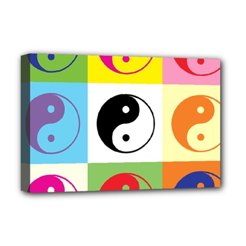 Ying Yang   Deluxe Canvas 18  x 12  (Framed) from ArtsNow.com