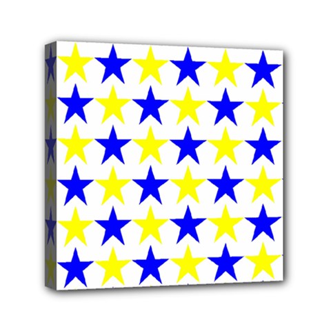 Star Mini Canvas 6  x 6  (Framed) from ArtsNow.com