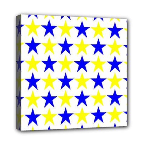 Star Mini Canvas 8  x 8  (Framed) from ArtsNow.com