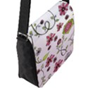 Flap Closure Messenger Bag (L) 