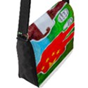 Flap Closure Messenger Bag (L) 