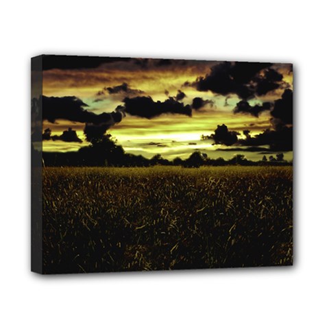 Dark Meadow Landscape  Canvas 10  x 8  (Framed) from ArtsNow.com