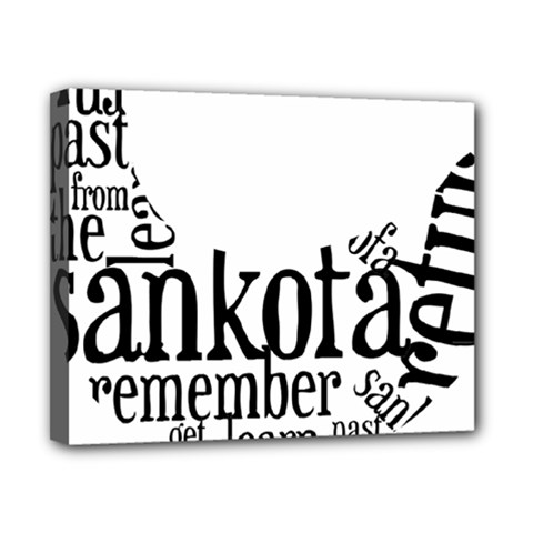 Sankofashirt Canvas 10  x 8  (Framed) from ArtsNow.com