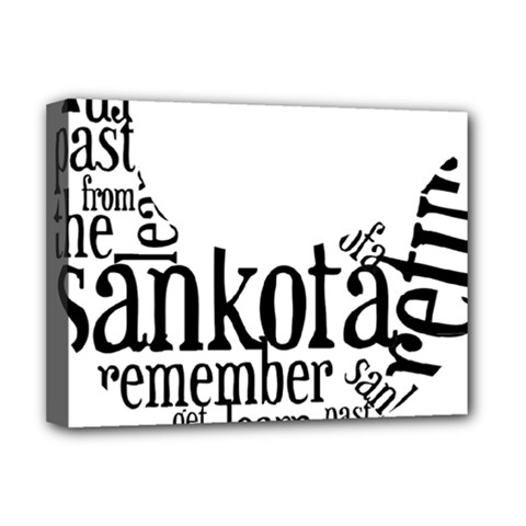 Sankofashirt Deluxe Canvas 16  x 12  (Framed)  from ArtsNow.com