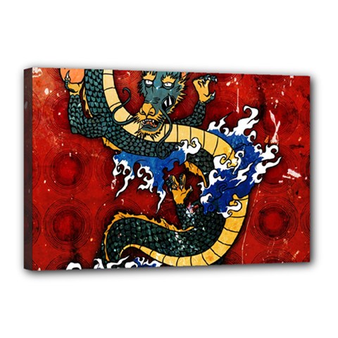 Dragon Canvas 18  x 12  (Stretched) from ArtsNow.com