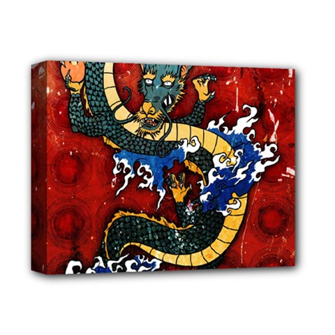 Dragon Deluxe Canvas 14  x 11  (Stretched) from ArtsNow.com