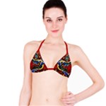 Dragon All Over Print Bikini Top