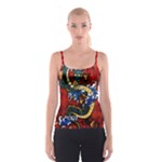 Dragon All Over Print Spaghetti Strap Top