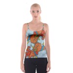 Chinese Phoenix All Over Print Spaghetti Strap Top