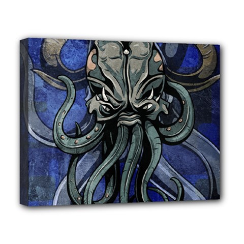 Kraken Deluxe Canvas 20  x 16  (Stretched) from ArtsNow.com