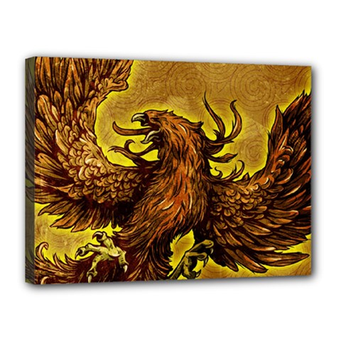 Phoenix Rising Canvas 16  x 12  (Stretched) from ArtsNow.com