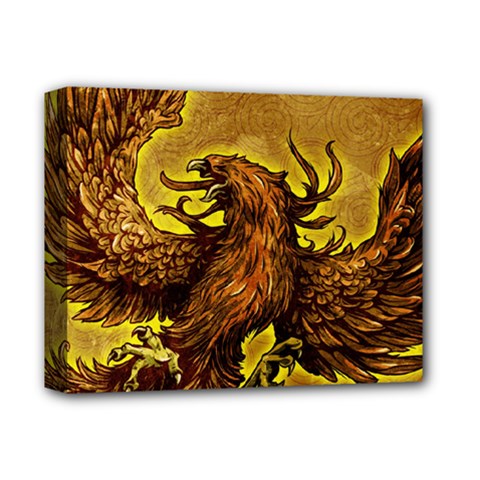 Phoenix Rising Deluxe Canvas 14  x 11  (Stretched) from ArtsNow.com