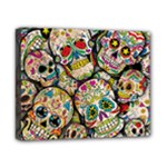 Sugar Skull Collage Canvas 10  x 8  (Stretched)