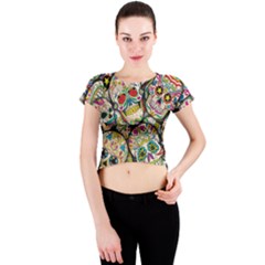 Crew Neck Crop Top 