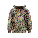 Sugar Skull Collage Kids Hoodie