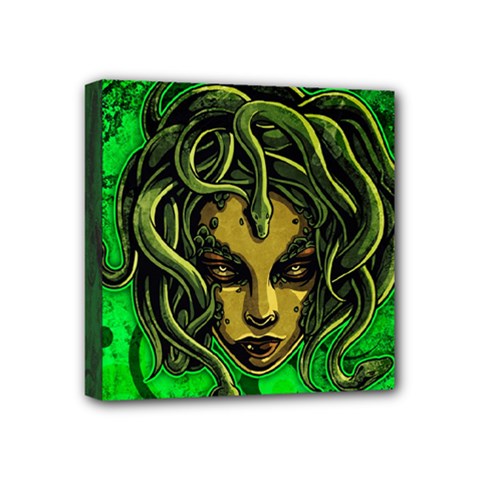 Medusa Mini Canvas 4  x 4  (Stretched) from ArtsNow.com