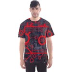 Tech All Over Print Sport T-Shirt (Men)