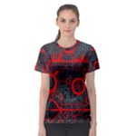 Tech All Over Print Sport T-shirt (Women)