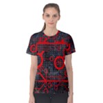 Tech All Over Print Coolmax Tee (Women)