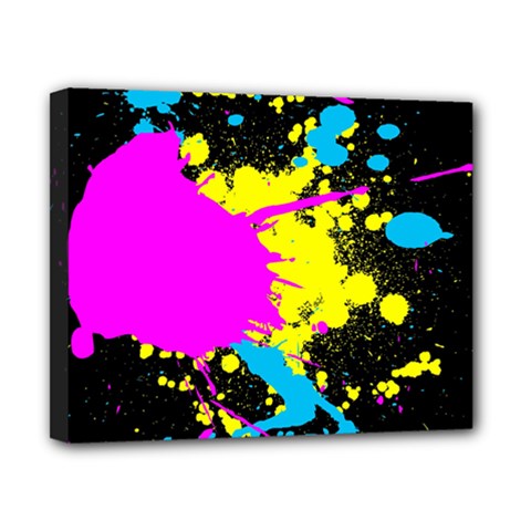 Splatter Canvas 10  x 8  (Stretched) from ArtsNow.com